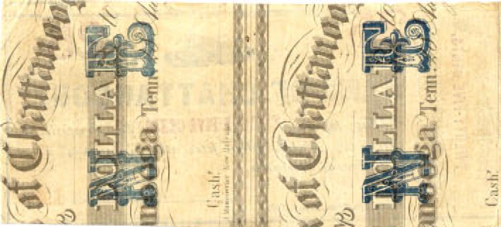 Bk Chattanooga $0.25 G-42 back